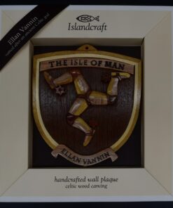 Isle of Man 3 Legs Wooden Plaque