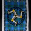 Isle of Man Manx Tartan Tea Towel