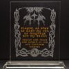 Manx Toast Large Plaque