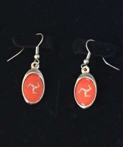 Isle of Man 3 legs earrings