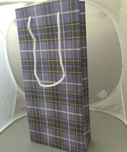 Manx Tartan Bottle Bag