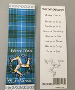 Manx Tartan Bookmark