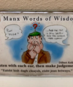 Manx words of Wisdom Magnet 2