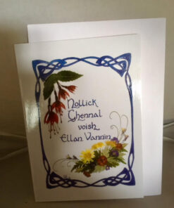 Isle of Man Manx Christmas Card