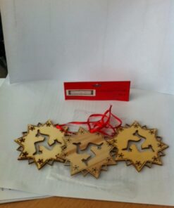 Isle of Man Christmas Tree Hangers