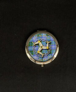 Isle of Man Manx Tartan Compact Mirror