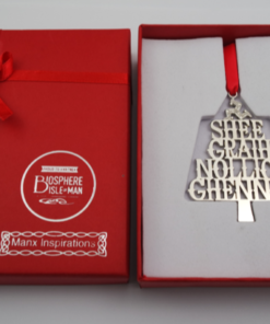 Manx Christmas Tree Ornament